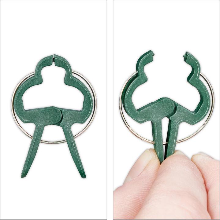 Actual product image Relaxdays 120x plant clips (4 cm, 3 cm)