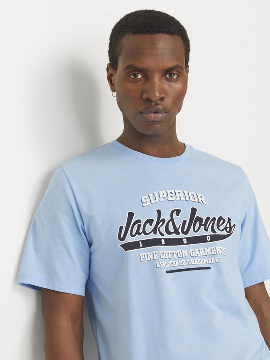Produktbild Jack & Jones Jjelogo Tee Ss O-Neck 2 Col Ss25 Sn (XS)