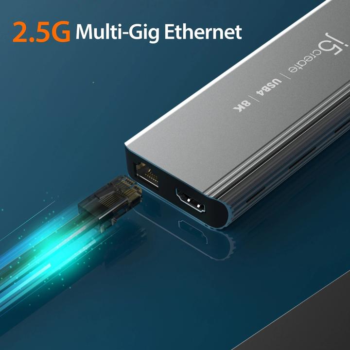 Actual product image j5Create JCD403 (USB-C, 6 Ports)