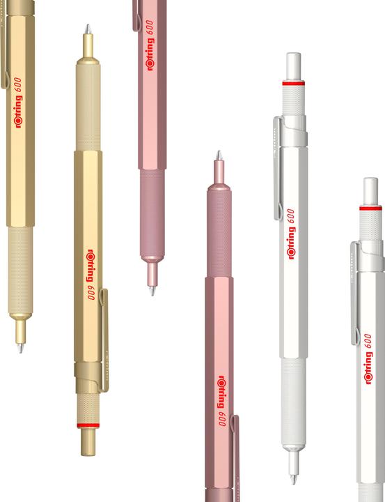 Actual product image Rotring Kugelschreiber (Metallic pearl white, 1 x)