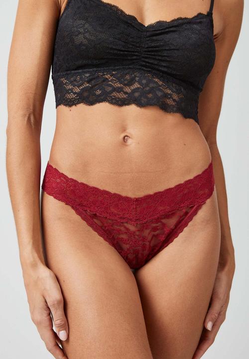 Produktbild Snocks Tangas aus Spitze (XL, 3er Pack)