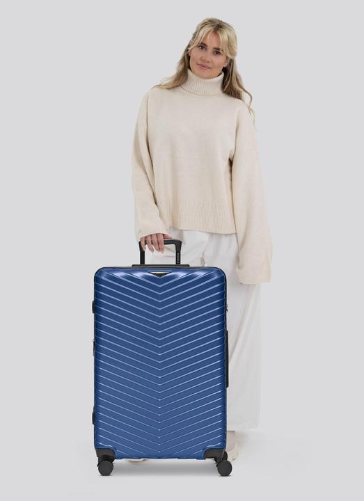 Actual product image Redolz Essentials 18 4-wheel trolley 76 cm with expansion fold (110 l, XL (from 140l))