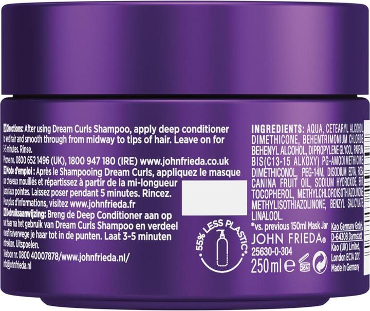 Actual product image John Frieda Frizz Ease Miraculous Recovery Deep Conditioner (250 ml)