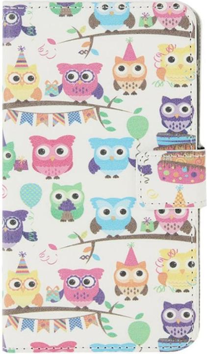 Actual product image König Design Mobile Phone Case Cover for Mobile Phone Sony Xperia E4 Colourful Owls Party (Sony Xperia E4)