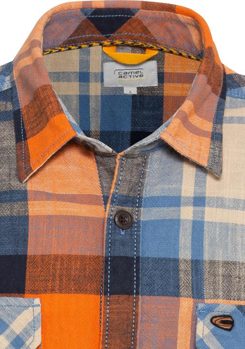 Produktbild Camel Active Kariertes Hemd aus reiner Baumwolle (6XL)