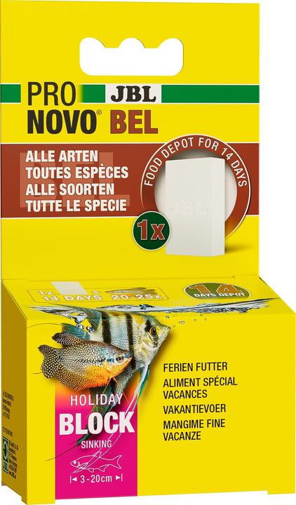 JBL Aquaristik und Terraristik ProNovo BEL HOLIDAY (Freshwater fish)