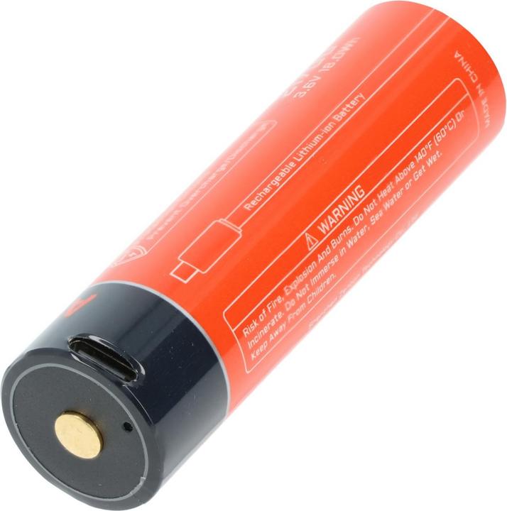 Actual product image AceBeam 21700 Li-ion Akku mit starken 5100mAh USB-C max. Entladestrom 20A, 77,8 x 21,37mm (1 pcs., 21700, 5100 mAh)