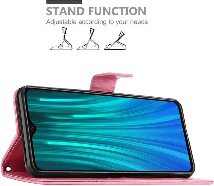 Image du produit Cadorabo Couverture du livre de fleurs (Xiaomi Redmi Note 8 Pro)
