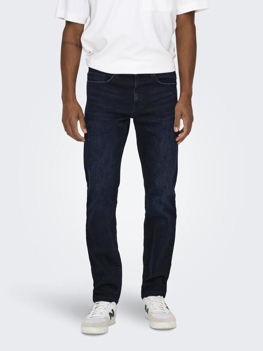 Actual product image Only & Sons ONSWEFT REG. BLUE BLK 2652 MAT DNM NOOS (W32/L30)