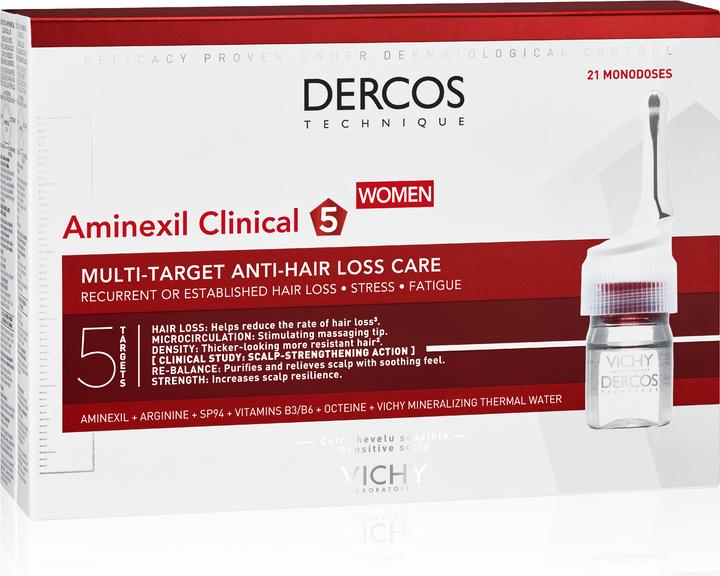 Vichy Dercos Aminexil Clinical (126 ml, Flüssiges Shampoo)