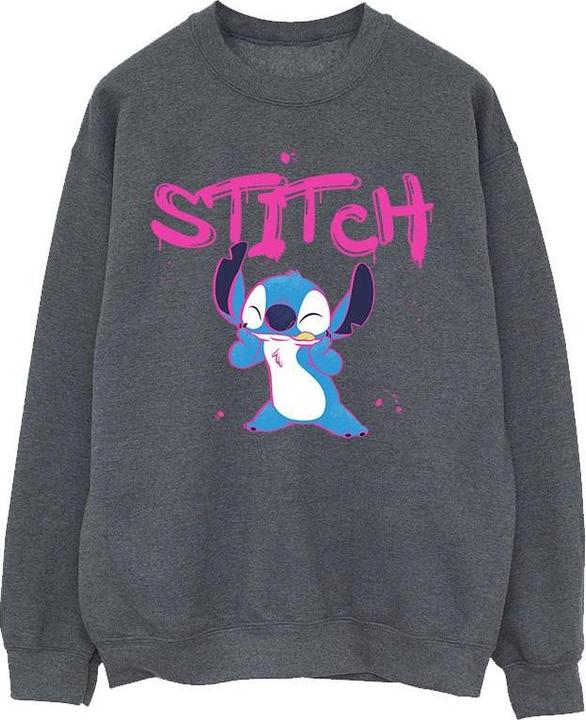 Disney Lilo And Stitch Graffiti Sweatshirt Jungen (116)