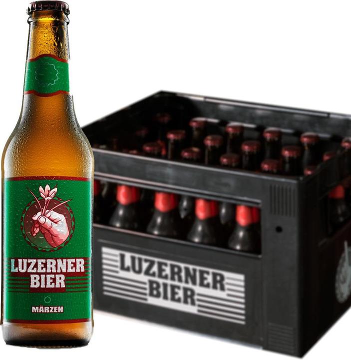 Luzerner Bière MÄRZEN caisse / (24 x 33 cl)