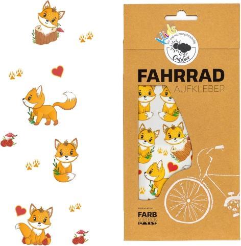 Produktbild Farbviereck Fuchs Motive Aufkleber / Sticker