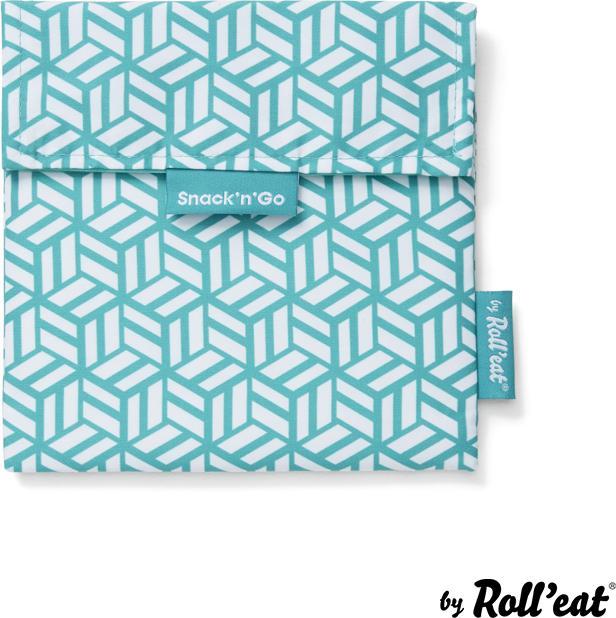 Produktbild Roll'Eat Lunchbeutel SnacknGo-Tiles 18 cm x 18 cm, Mint
