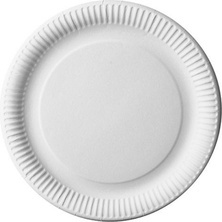 Actual product image Papstar Cardboard plate "pure" round, 290 mm, white, 50pcs. (50 x)