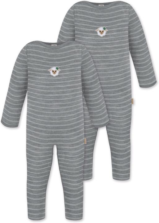 Image du produit Normani Lot de 2 dorsales bébé mérinos "Tangoio" - 9593 (62)