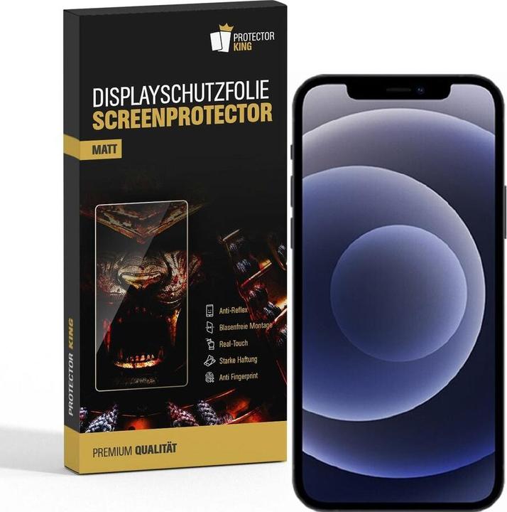 Produktbild Protectorking 6x Premium Displayschutzfolie Matt Entspiegelt (6 Stück, Apple iPhone 12 mini)