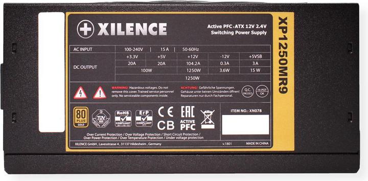 Actual product image Xilence Performance X (1250 W)