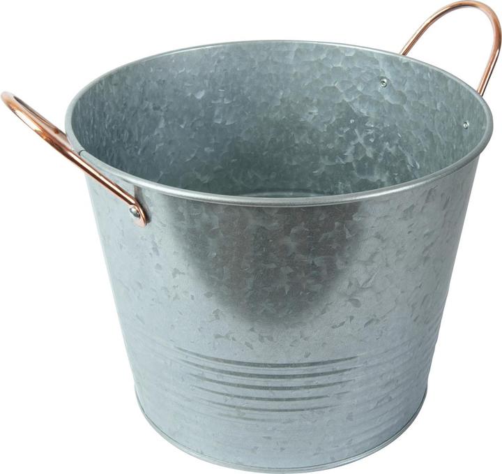 Produktbild Natura Punto Zinkeimer mit zwei Metallgriffen