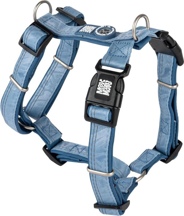 Produktbild Max & Molly Comfort-H-Harness ocean blau/S, H:30-46cm/B:41-52cm (S, Hund, Allgemein)