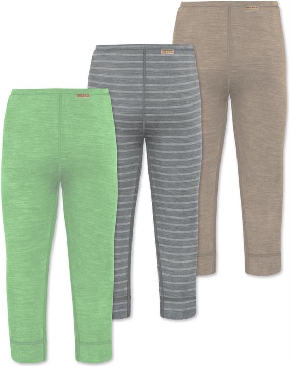 Produktbild Normani 3er Pack Baby Merino Hose Unterhose „Tihoi" - 9509 (62)