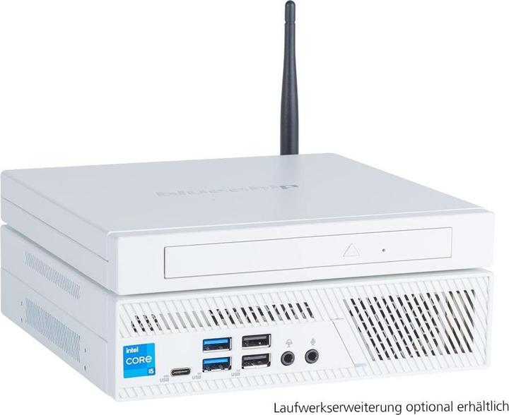 Actual product image Bluechip BUSINESSline S3137 *white* (Intel Core i3-14100, 8 GB, 250 GB, UHD Graphics 730)