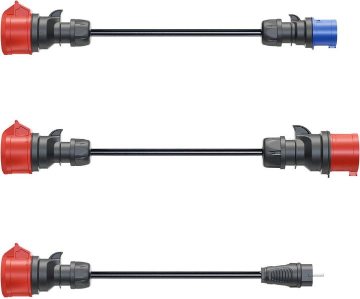 Produktbild Go-E Adapter Gemini flex (CEE 16, CEE 32, 11 kW, 32 A, 0.30 m)