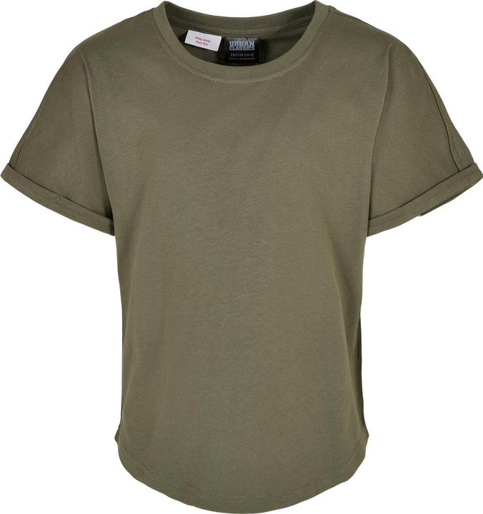Urban Classics Boys Long Shaped Turnup Tee (158)