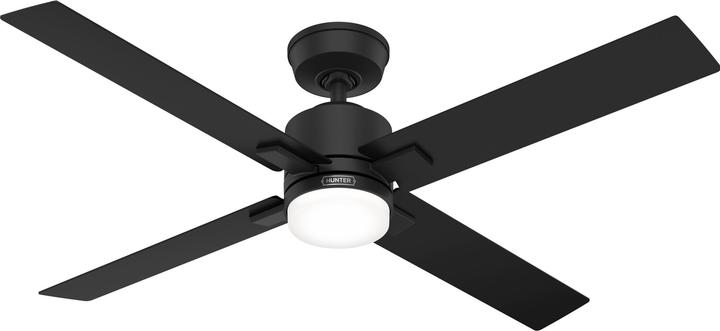 Image du produit Hunter Fans DC Deckenventilator Mila Schwarz mit LED & Fernbedienung (44 dB)