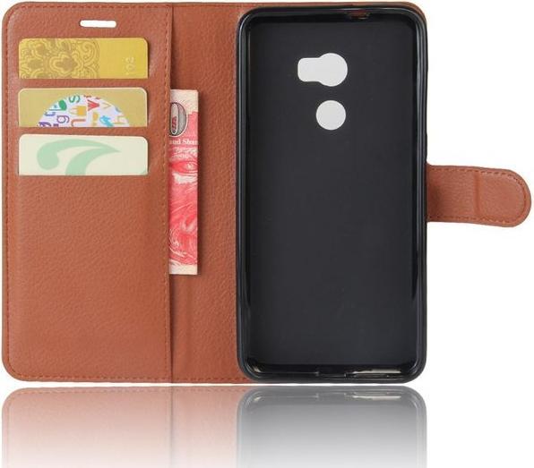 Actual product image MU Classic Litchi Leather Bookcover Series (HTC One X10)