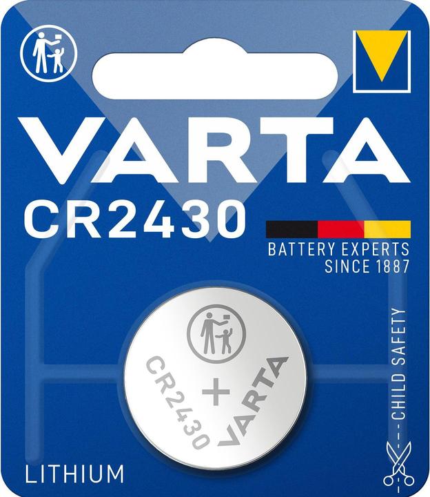 Produktbild Varta Electronics CR2430 (1 Stk., CR2430, 290 mAh)