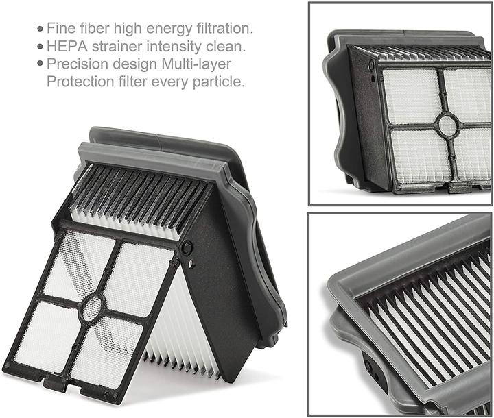 Image du produit Supremery 2X filtres de rechange 2X rouleau-brosse pour Tineco Floor ONE S3 et iFloor 3