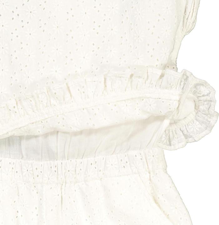 Produktbild La Redoute Collections Jumpsuit mit Volant und Lochstickerei