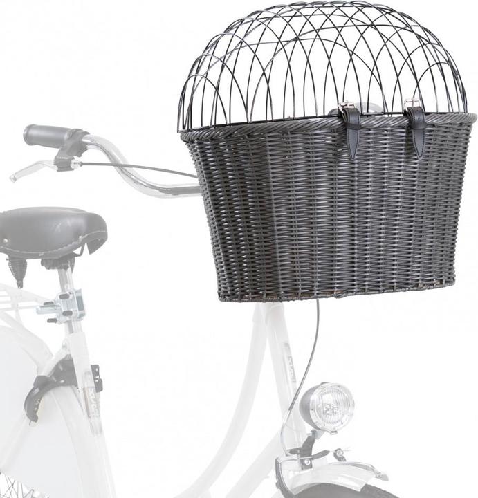 Immagine prodotto Trixie Cestino anteriore della bicicletta (Cane, Pieghevole)