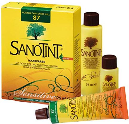 Produktbild Sanotint Sensitive Light Haarfarbe 87 goldblond sehr hell (87 goldblond sehr hell)