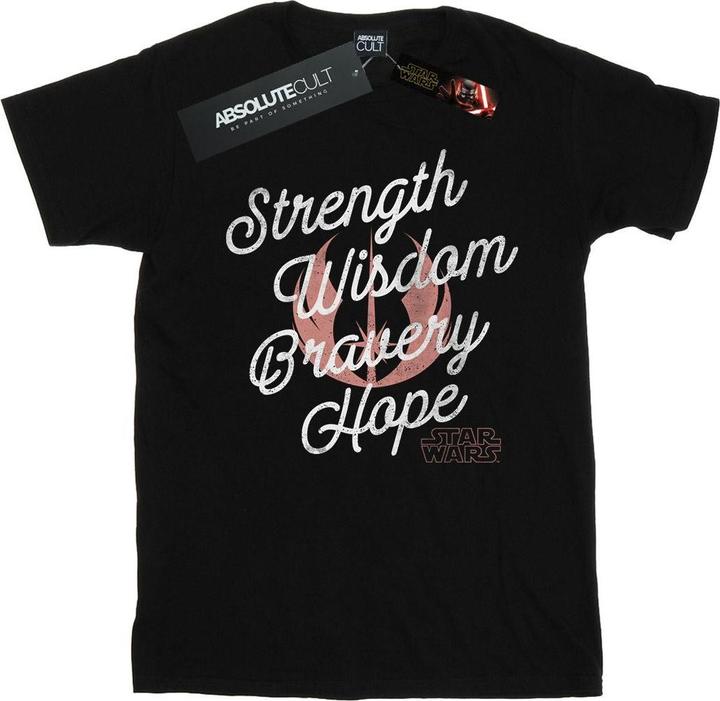 Star Wars The Rise Of Skywalker Strength Wisdom Bravery Hope TShirt
