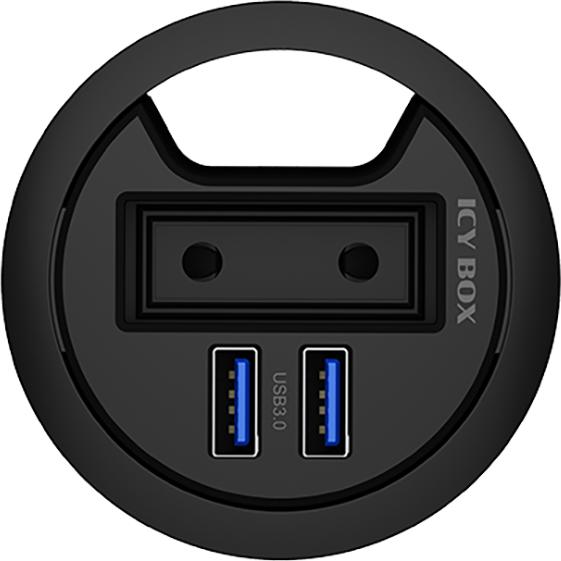 Immagine prodotto Icy Box IB-HUB2201 (USB-A, 2 porte)
