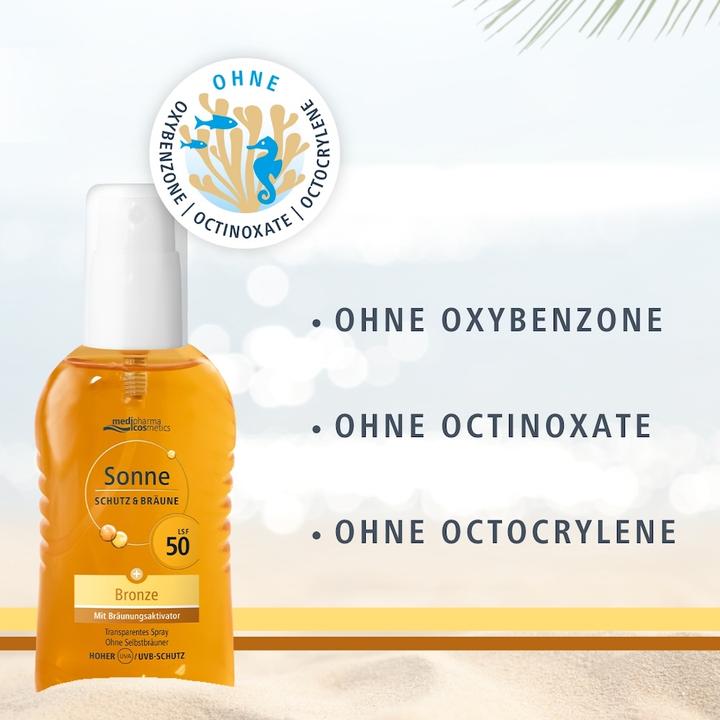Actual product image Dr. Theiss Sun Schu+braeu Bro Lsf50, 200 ml SPR (Sun spray, SPF 50, 200 ml)