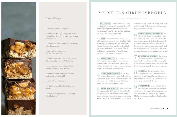 Actual product image You deserve this. Snack Cookbook (German, Pamela Reif, 2021)