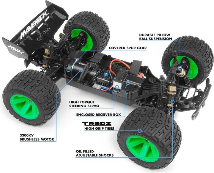 Actual product image Maverick Quantum XT Flux (ARR Almost Ready to Run)