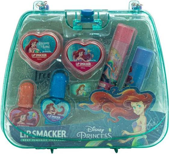 Immagine prodotto Lip Smacker Mini borsa per il trucco Ariel della Principessa Disney (Set)