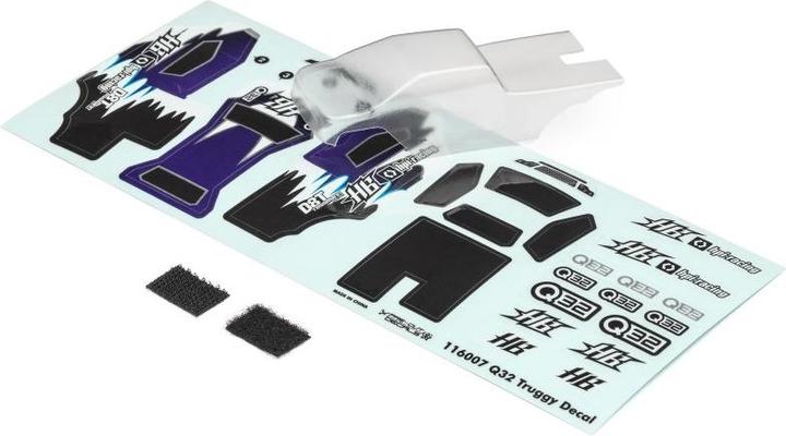 Produktbild HB Racing Q32 D8T TESSMANN EDITION BODY (CLEAR)