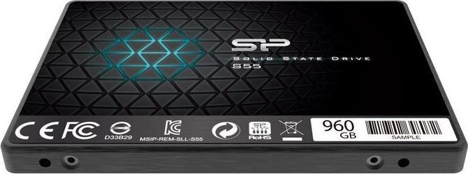 Image du produit Silicon Power Slim S55 (960 Go, 2.5")