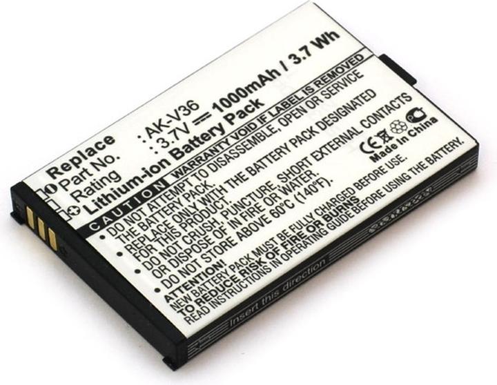 Produktbild AGI 94118 - Akku - Schwarz - Lithium-Ion (Li-Ion) - 1000 mAh - 3,7 V - 56 mm