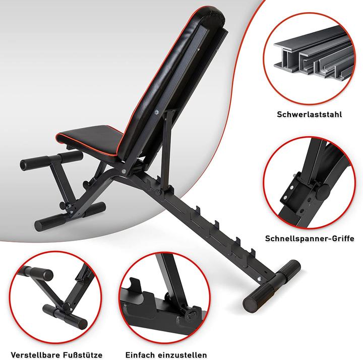 Actual product image Profihantel Weight bench