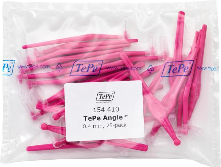 Image du produit TePe Brosse interdentaire d'angle MULTIPACK rose (25 x, 0.40 mm)