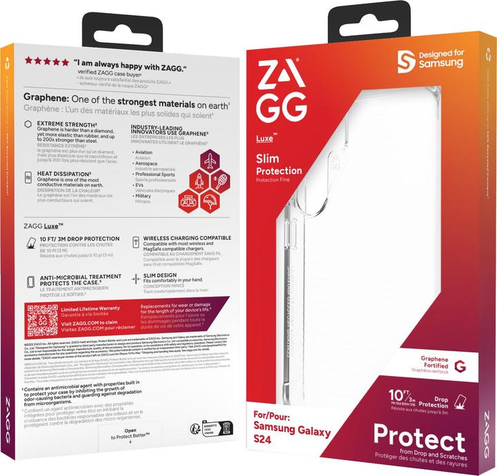 Produktbild Zagg Luxe transparent (Samsung Galaxy S24+)