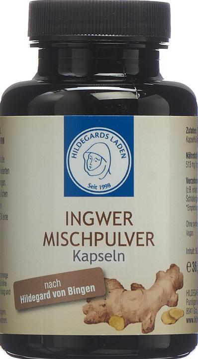 Produktbild Hildegards Laden Ingwer Mischpulver Kapseln Kaps (90 Stück, Kapseln, 62 g)