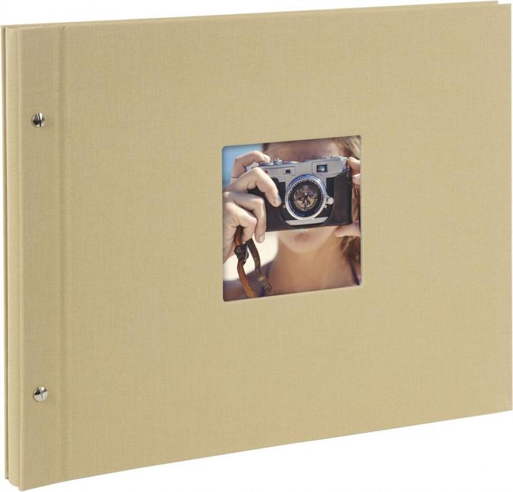 Produktbild Goldbuch Bella Vista 39x31 Schraubalbum 40 weisse Seiten (10 x 15 cm, 13 x 18 cm)