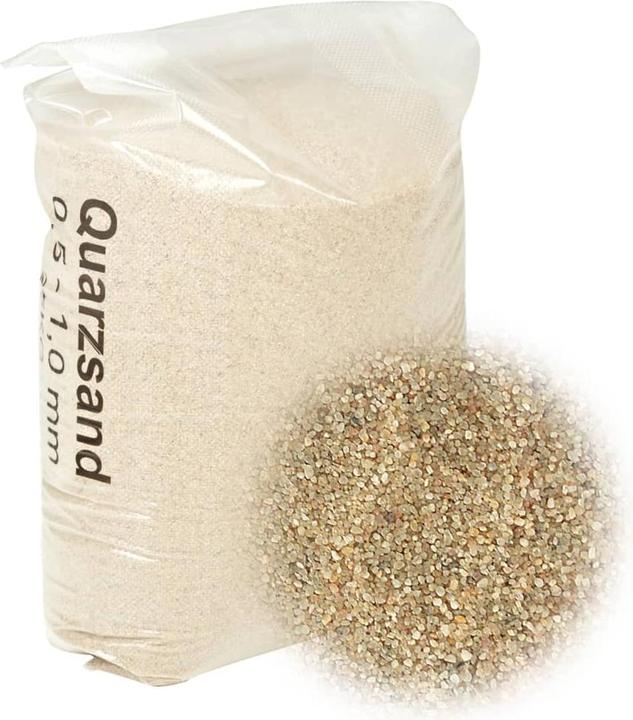 Actual product image VidaXL Filter sand 25 kg 0.5-1.0 mm